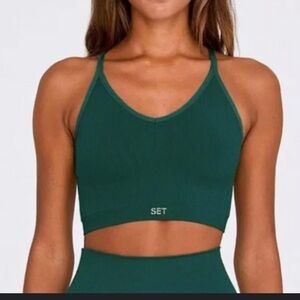 Set Active Long Line Bra